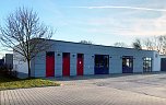 Nordostansicht Werkstattgebäude (Foto: Pia Wienrich)