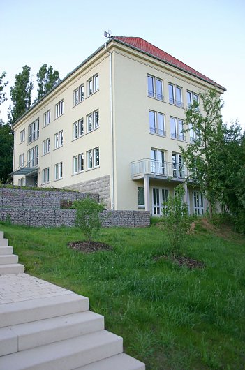 Bild zeigt Zentrales Lehrgebäude der Hochschule | Nordhausen