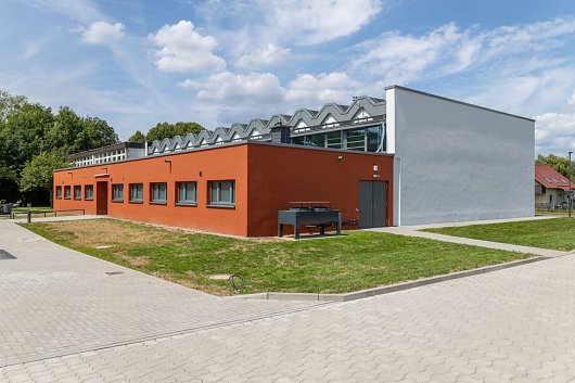 Bild zeigt Komplexsanierung der Sporthalle des Staatlichen Berufsschulzentrums | Nordhausen